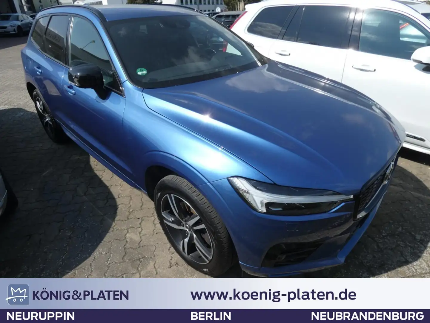 Volvo XC60 B5 (Diesel) AWD R-Design (EURO 6d) Klima Navi Blu/Azzurro - 1
