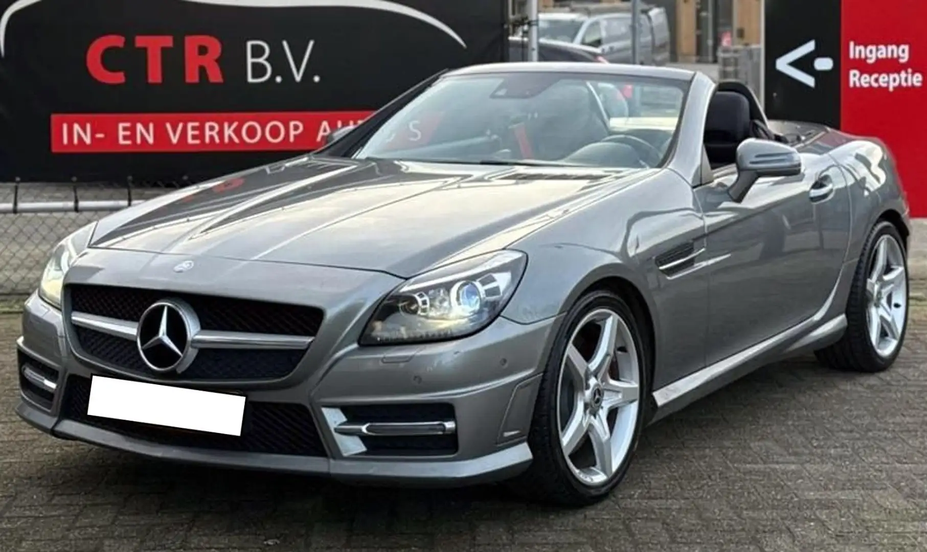 Mercedes-Benz SLK 250 CDI Roadster AMG Sportpaket Leder Xenon Silber - 1