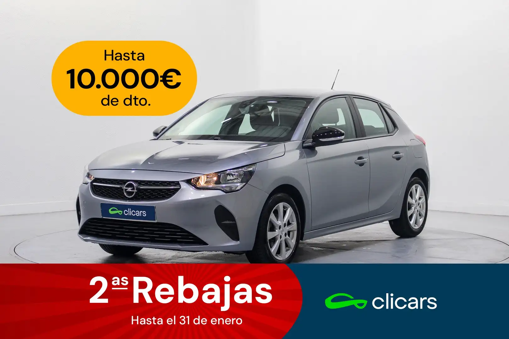 Opel Corsa 1.2 XEL S/S Edition 75 Gris - 1