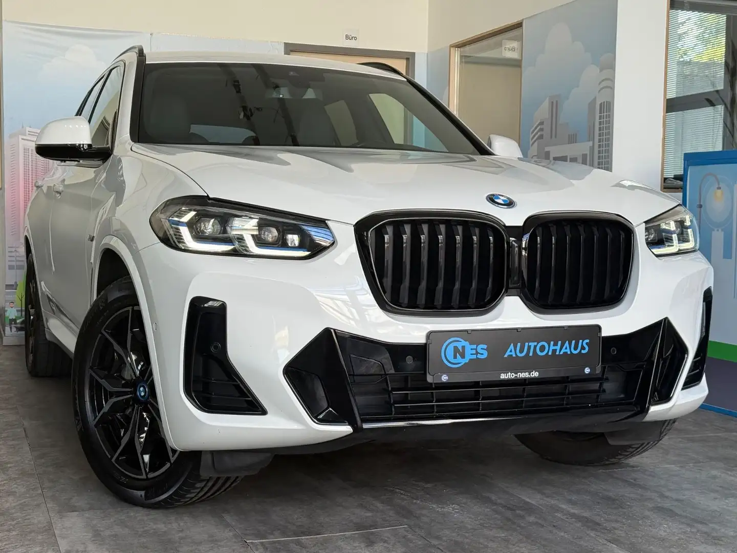 BMW X3 30e xDr*ACC*M SPORT*LASER*KAM*HUD*KEY*HiFi*19 Blanc - 2