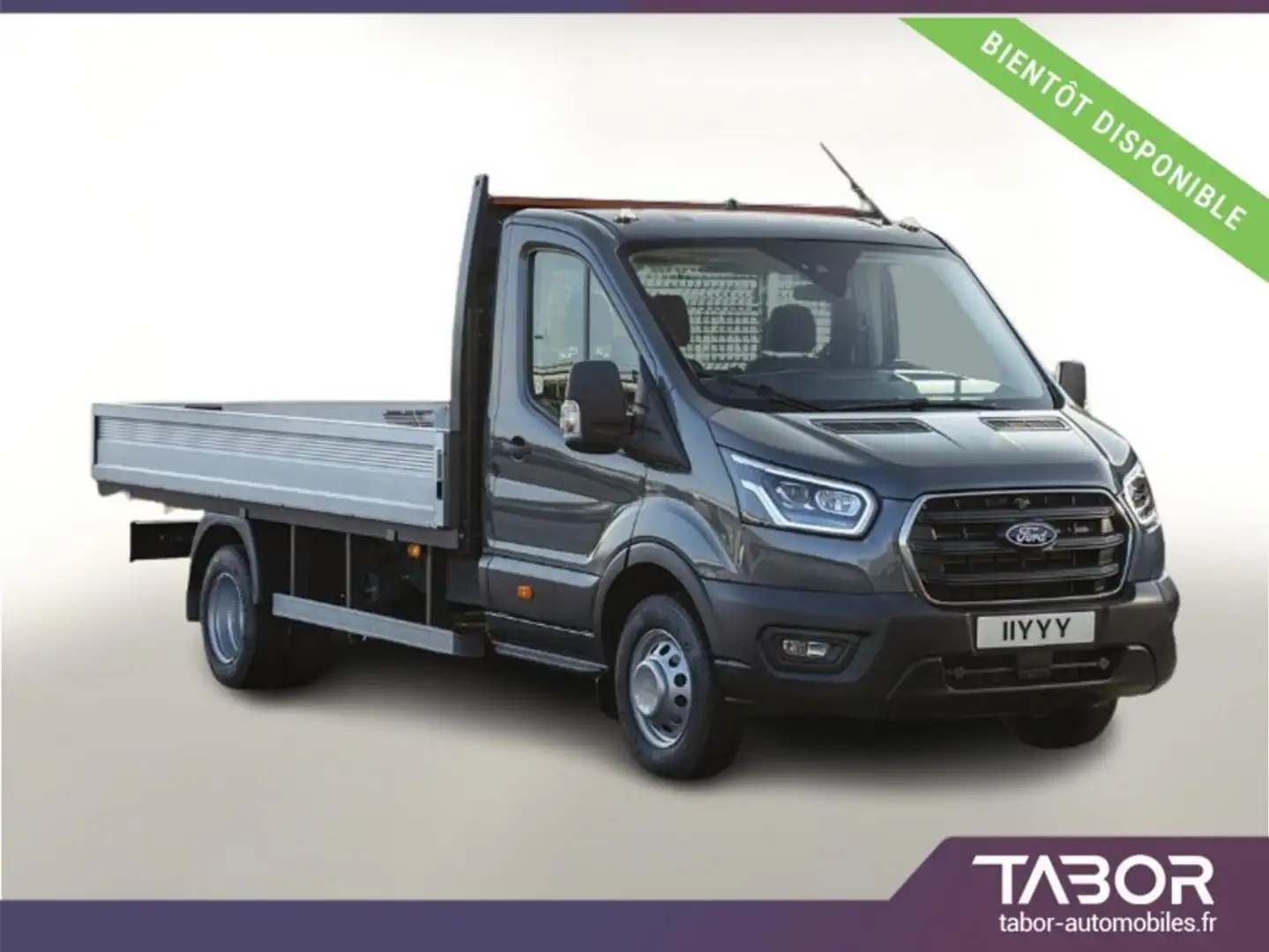 Ford Transit Pritsche 350 TDCi 130 L3 Attelage Blanc - 1