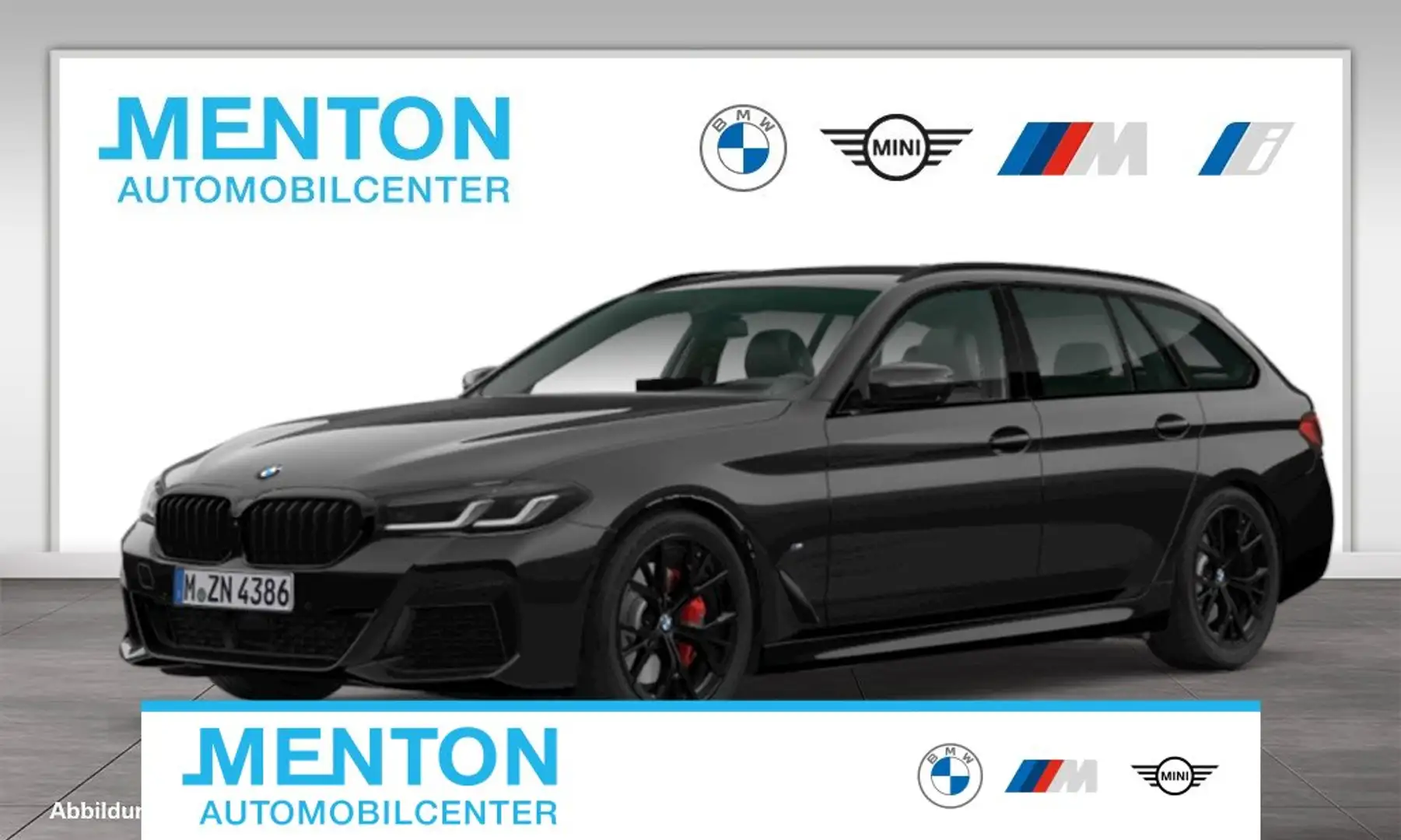 BMW 530 i xDrive A M Sportpaket DAB LED WLAN RFK Schwarz - 1