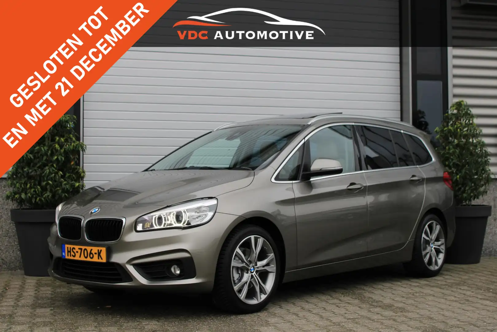 BMW 216 2-Serie Gran Tourer 216d 7 Persoons Pano | Leder B Gris - 1