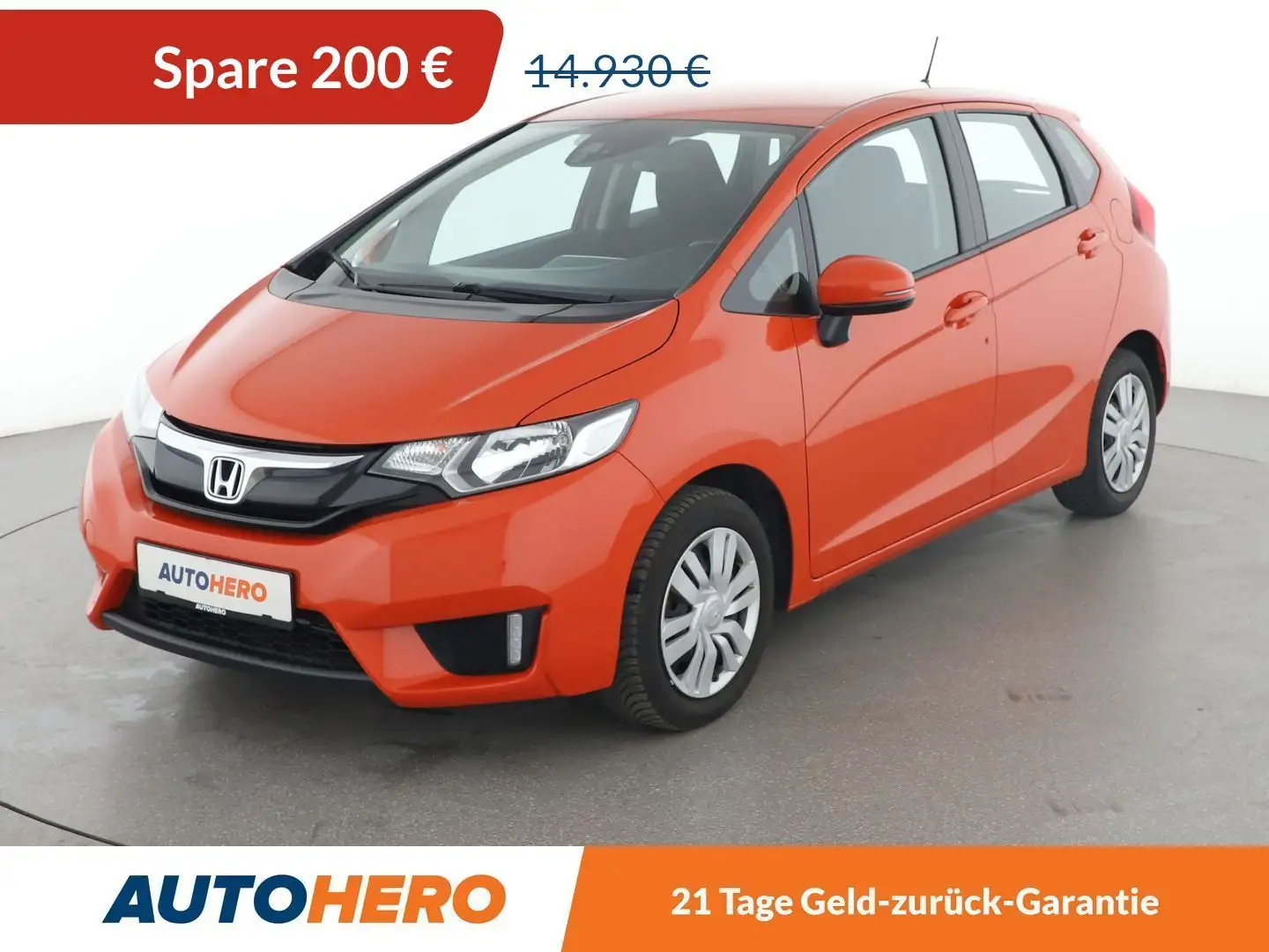 Honda Jazz 1.3 i-VTEC Trend *TEMPO*PDC*SHZ*KLIMA* Оранжевий - 1