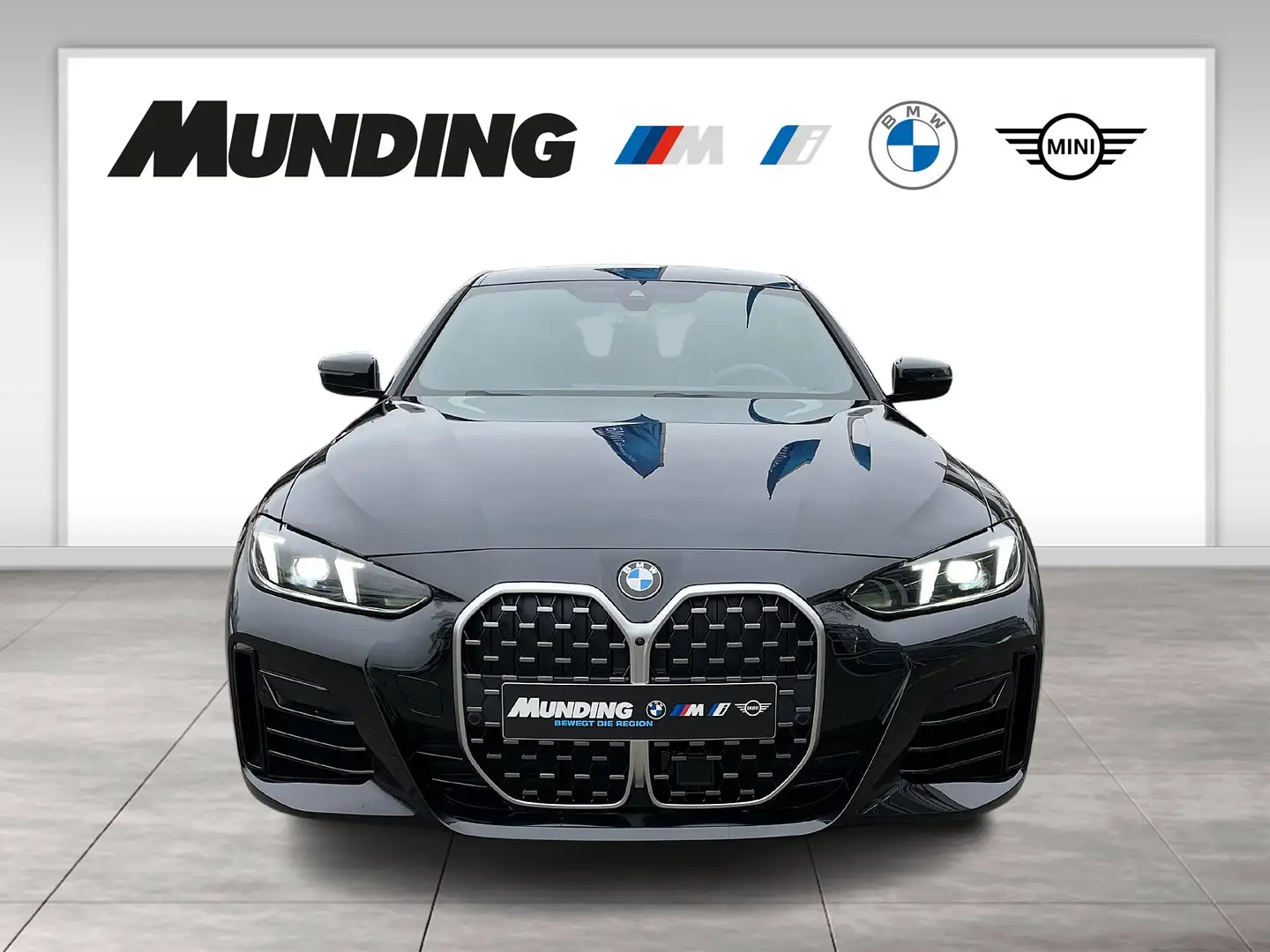 BMW 420 i Gran Coupe A M-Sport Navi|MFL|PDC|SHZ|BMWLiCo Schwarz - 2