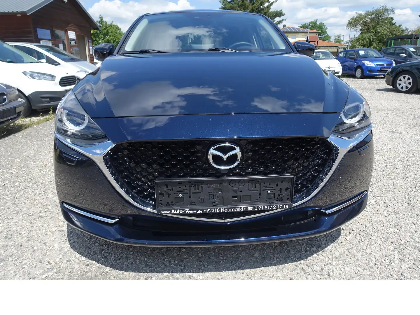 Mazda 2 Homura Navi Lenk- Sitzheizung PDC Kamera Alu WR Blauw - 2