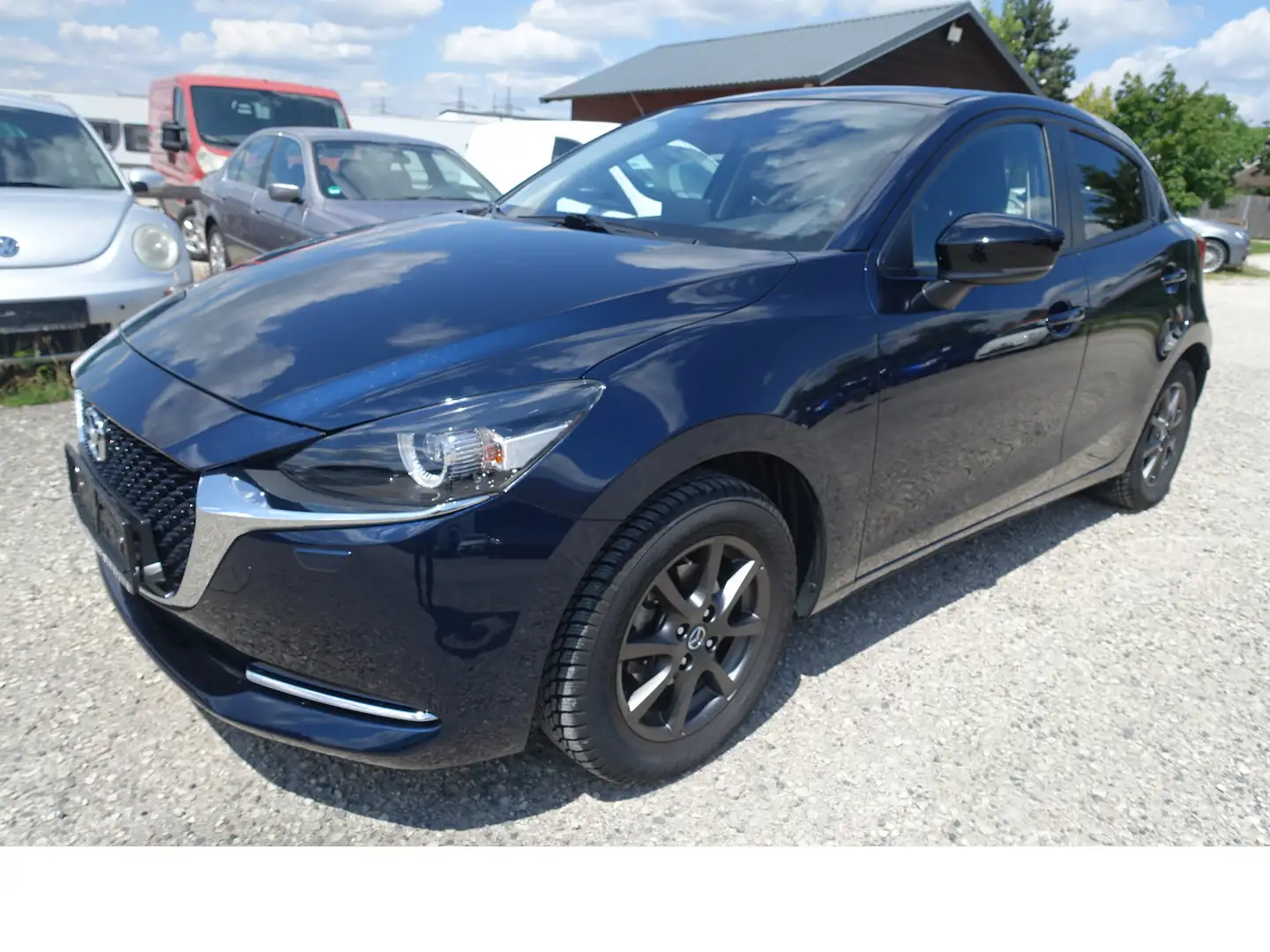 Mazda 2 Homura Navi Lenk- Sitzheizung PDC Kamera Alu WR Blauw - 1