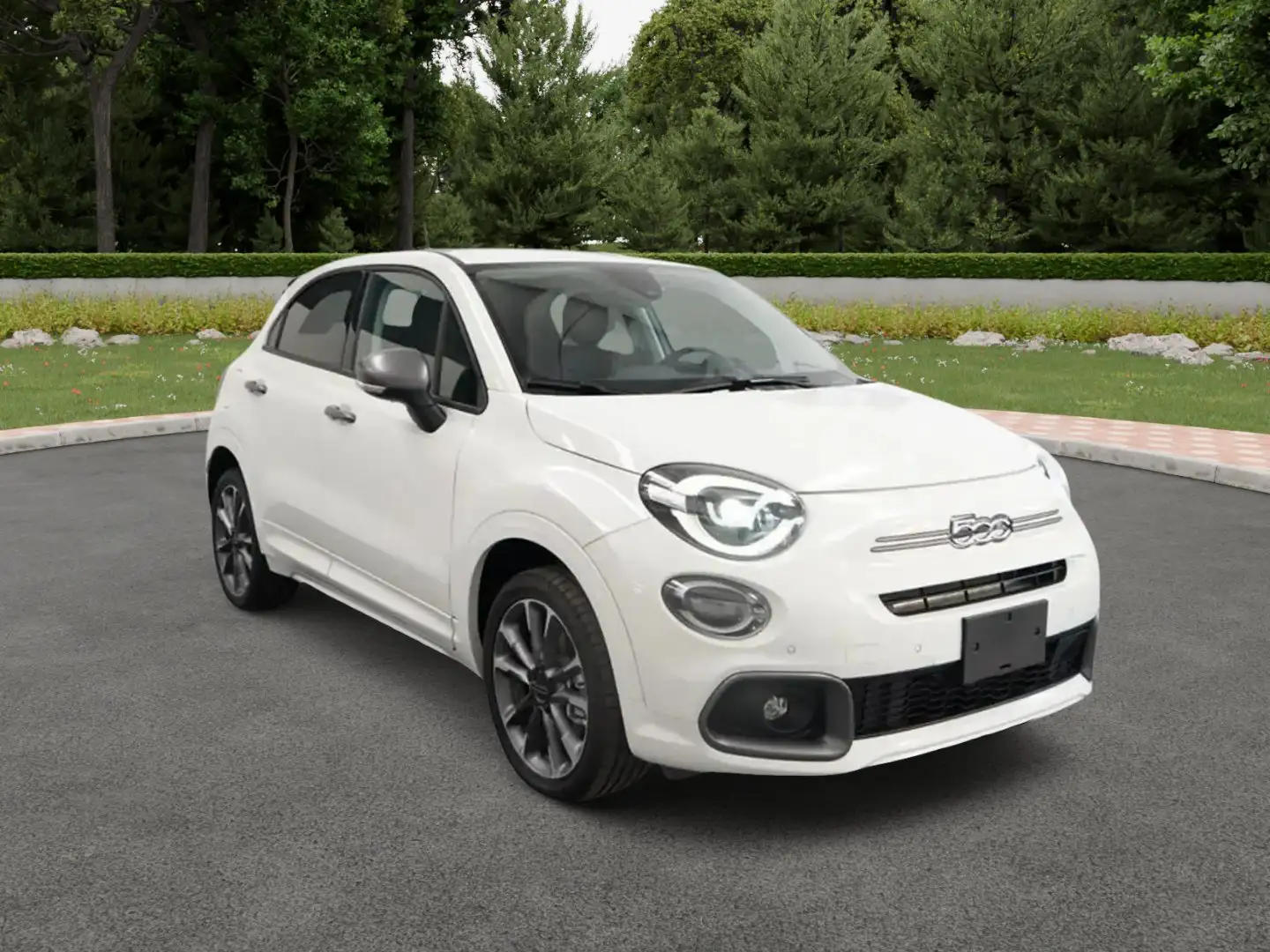 Fiat 500X 1.5 t4 hybrid Sport 130cv dct Blanc - 1
