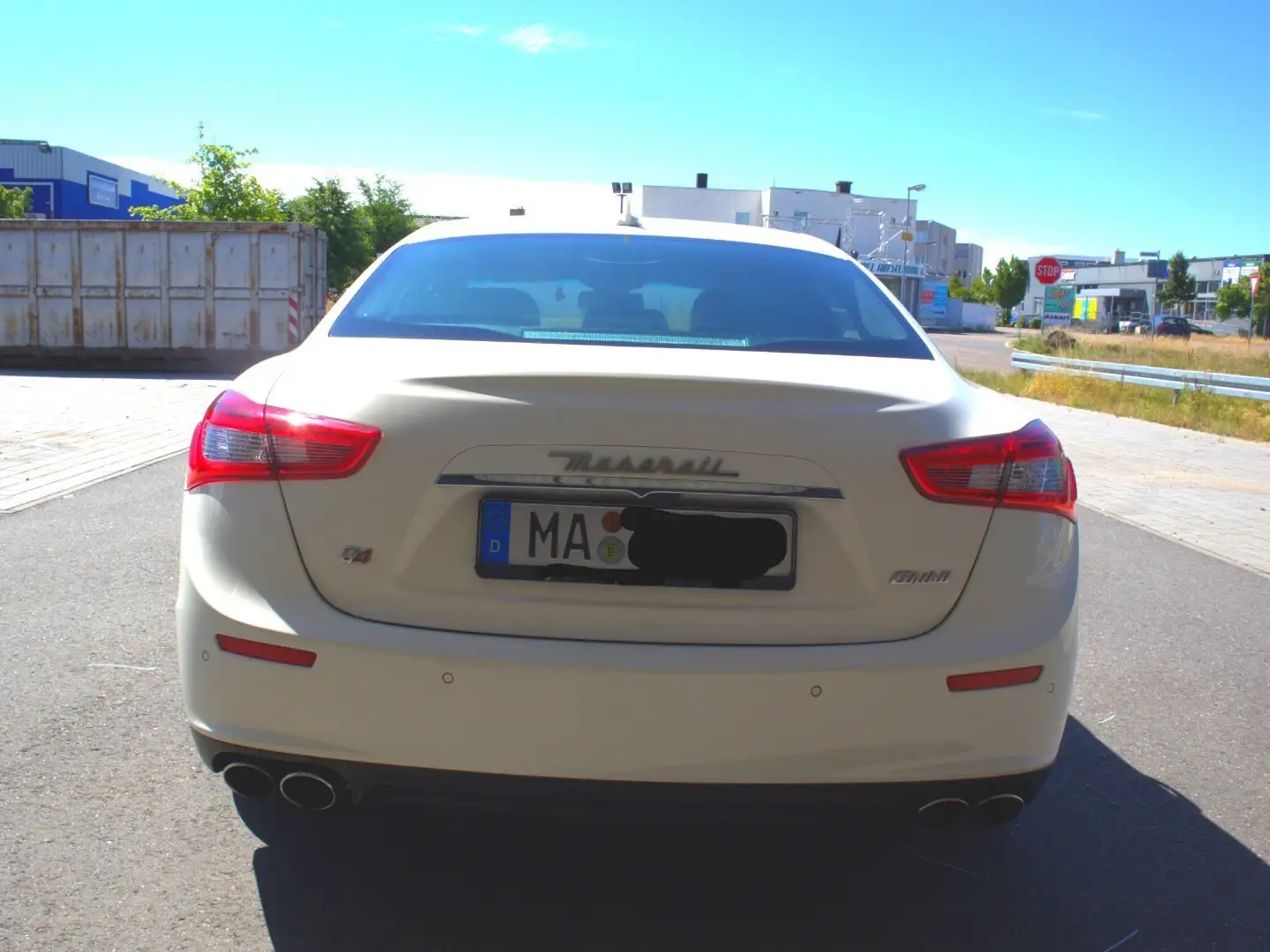 Maserati Ghibli Automatik S Q4 *MOTORSCHADEN* Fehér - 2