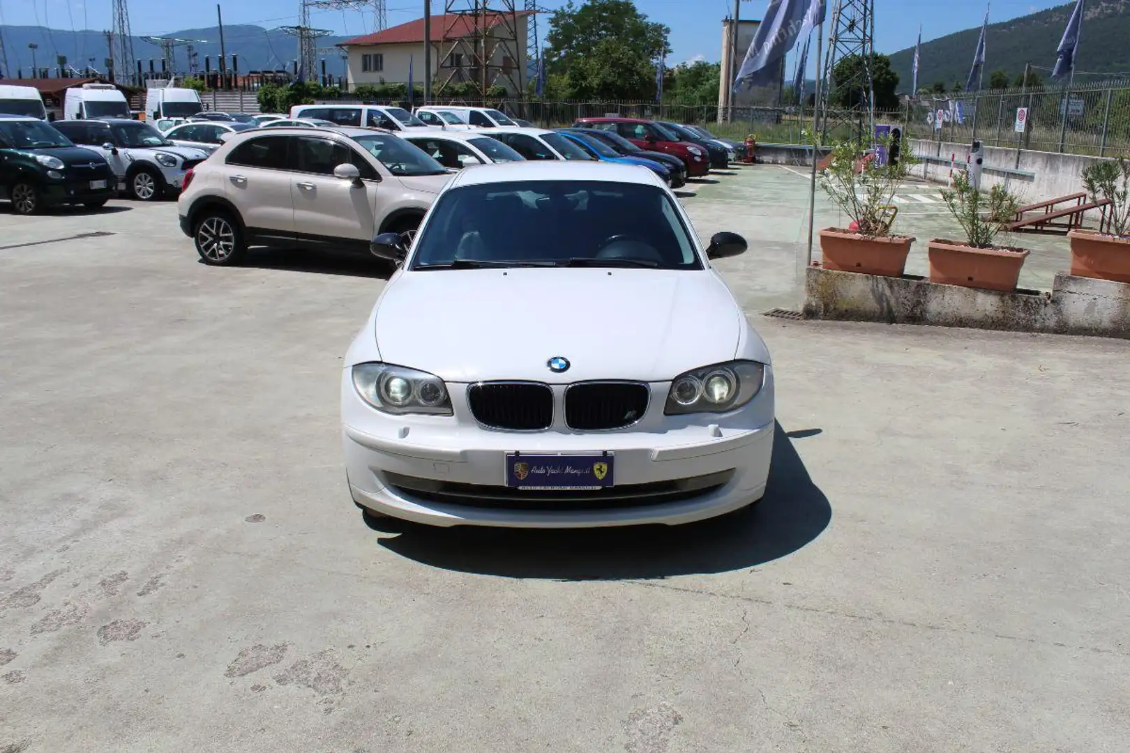BMW 118 d 5 porte Eletta DPF Bianco - 2