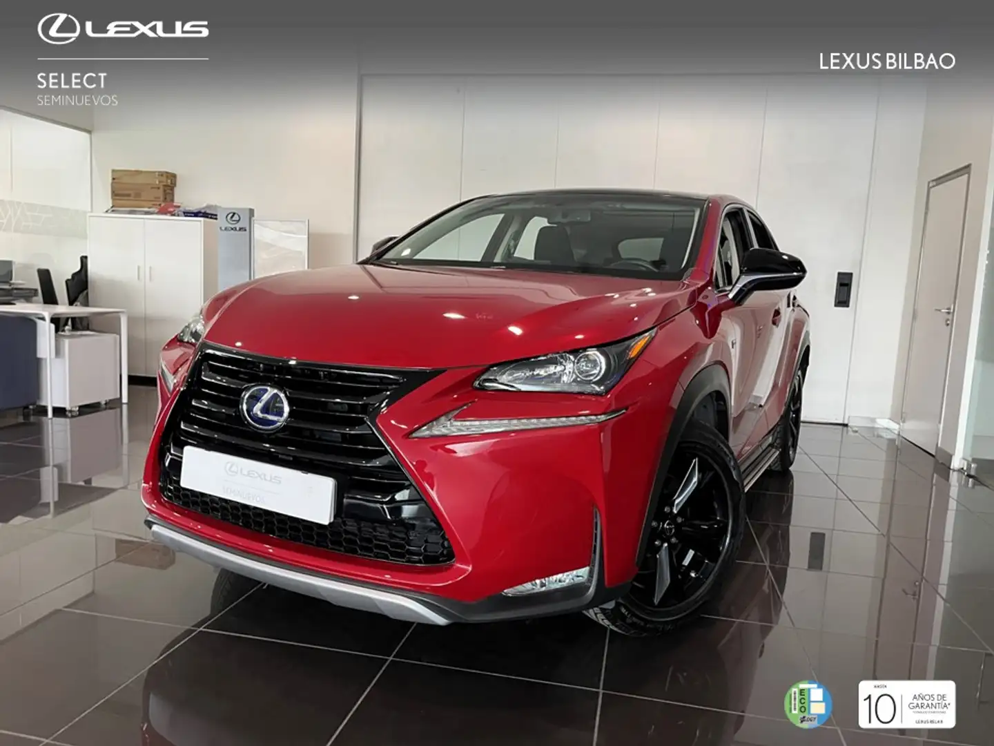 Lexus NX 300 300h Sport Edition 2WD Rojo - 1