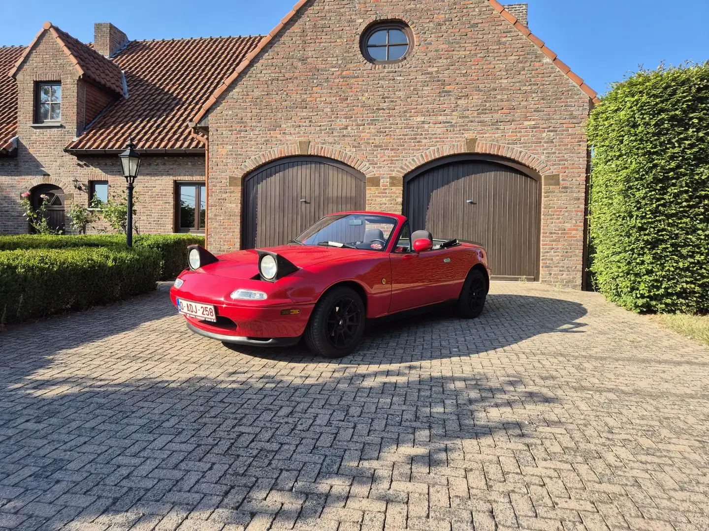 Mazda MX-5 Incl. Hardtop en originele velgen Rouge - 1