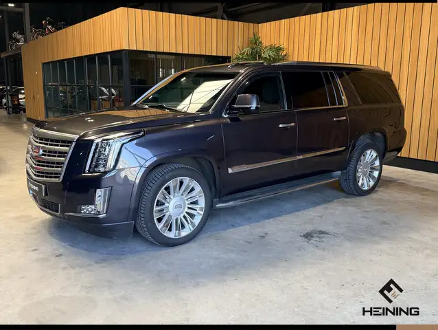 Cadillac Escalade 6.2 V8 Platinum ESV. Verlengde uitvoering met 8 zi
