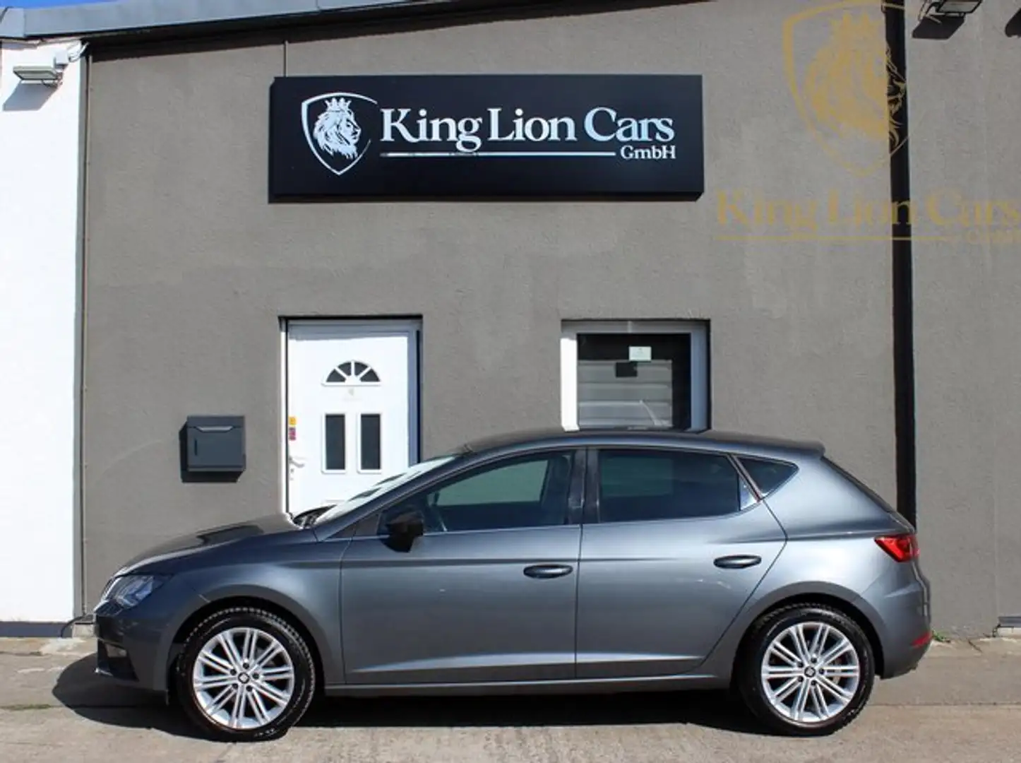 SEAT Leon 2.0 TDI Xcellence NAVI+SOUND+KEYLESS+NAVI+ Gris - 2