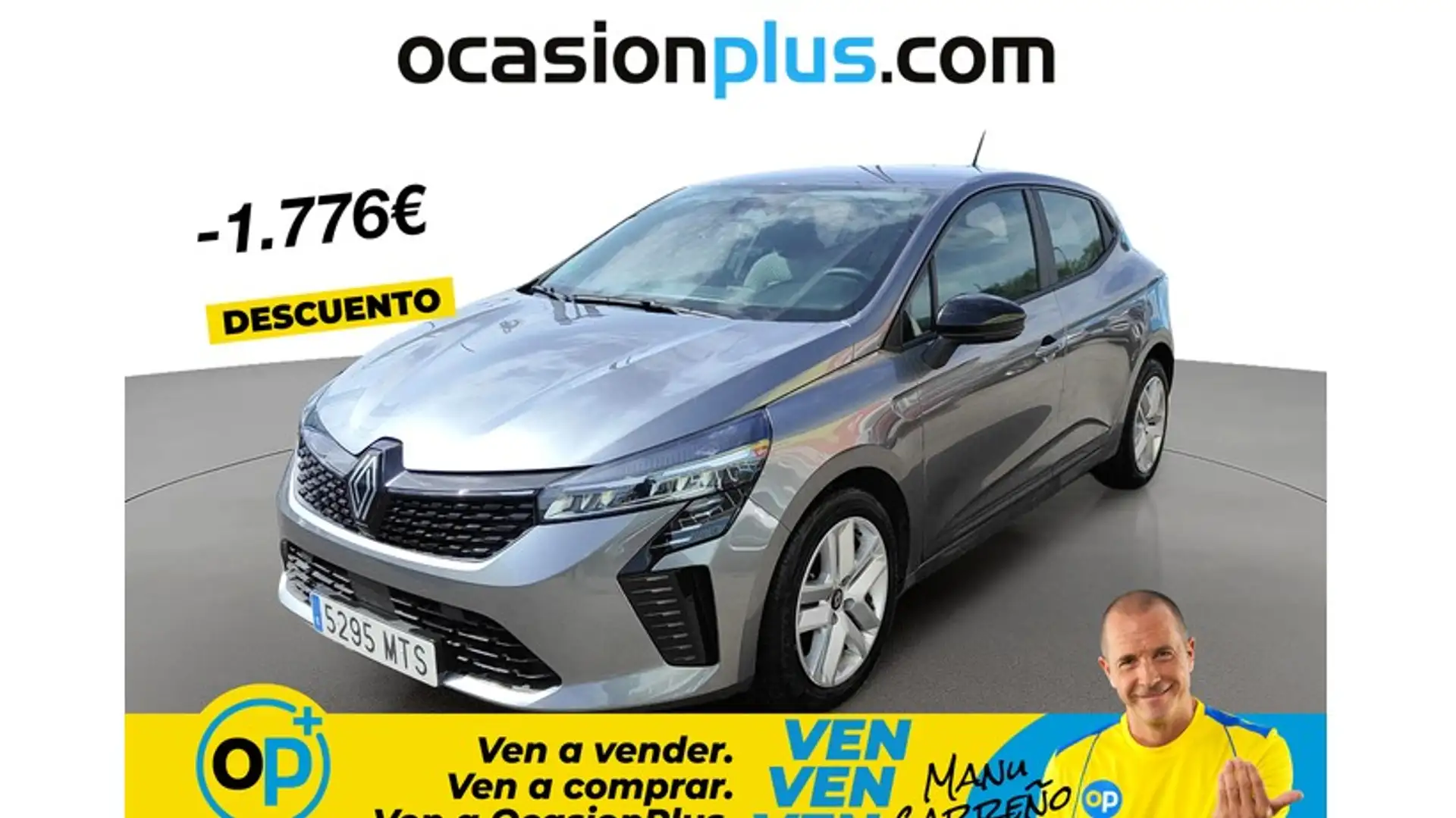 Renault Clio TCe Evolution 67kW Gris - 1