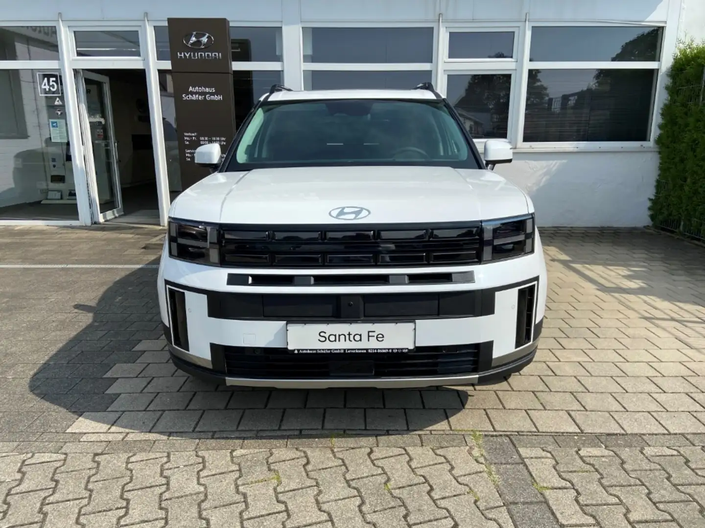 Hyundai SANTA FE HEV (MY25) SIGNATURE 1.6 T-GDI 6-AT 4WD Kom-P Tech Weiß - 2