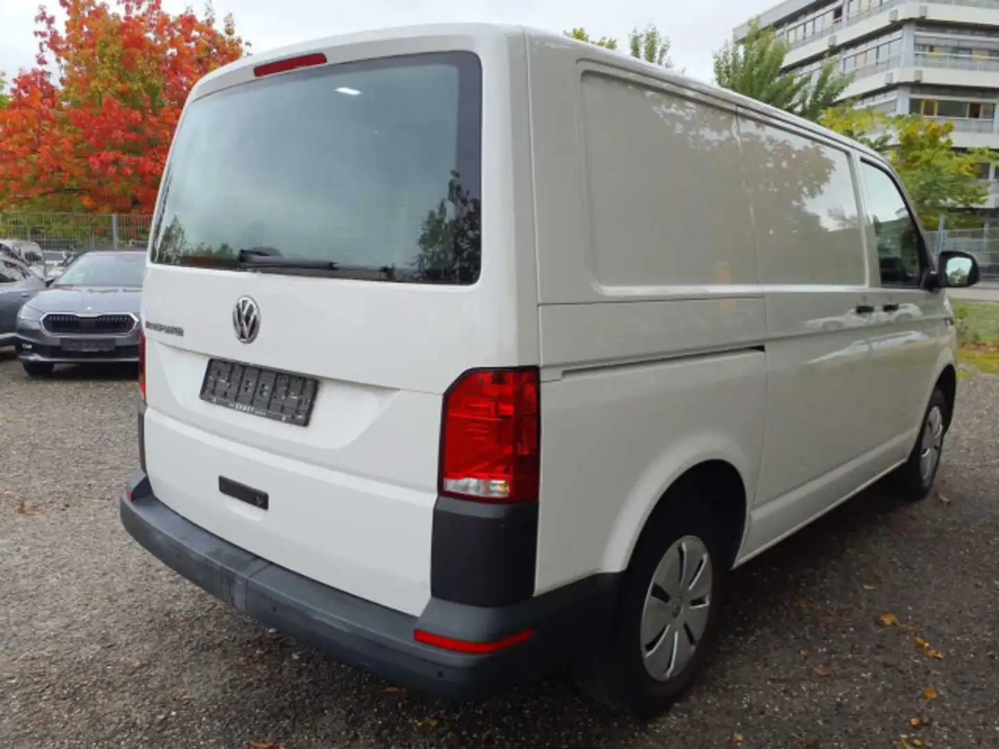Volkswagen T6.1 Transporter T6.1 Kasten 2.0 TDI Klima+PDC+DAB Weiß - 2
