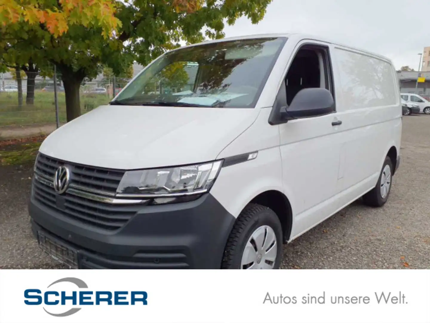 Volkswagen T6.1 Transporter T6.1 Kasten 2.0 TDI Klima+PDC+DAB Weiß - 1