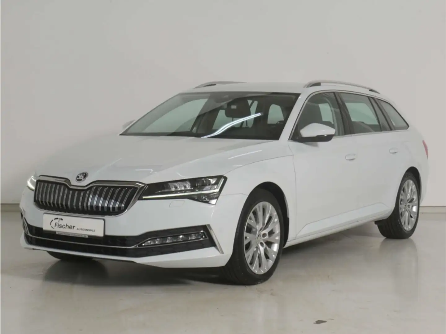 Skoda Superb Combi 1.4 TSI iV Style DSG AHK/LED/NAV Weiß - 2