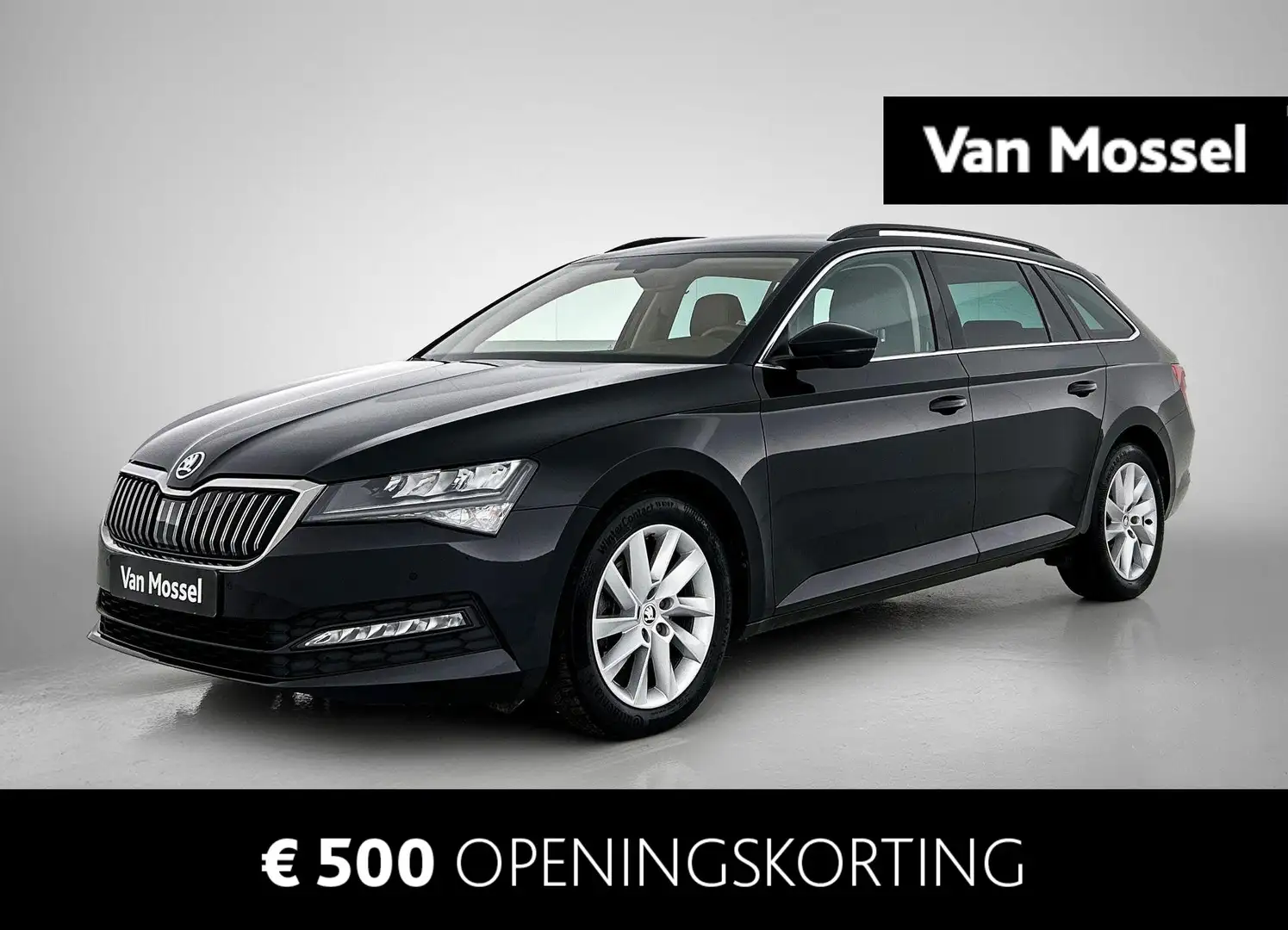 Skoda Superb Combi 2.0 TDI Ambition Business | TREKHAAK | ELEK. Zwart - 1
