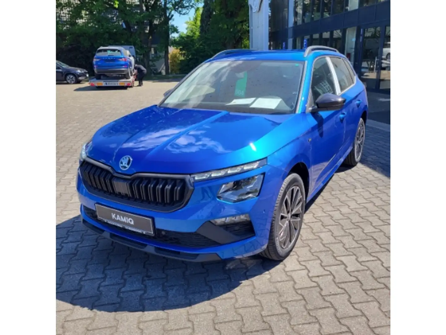 Skoda Kamiq SOMO Tour 1.0 TSI 7 G DSG AHK*PTS*LED*SIDE Blauw - 2