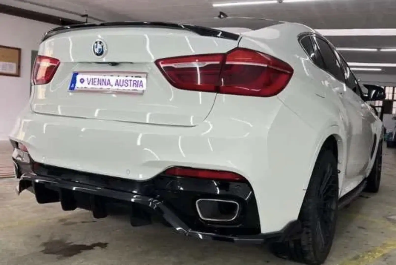 BMW X6 xDrive 30 d Weiß - 2