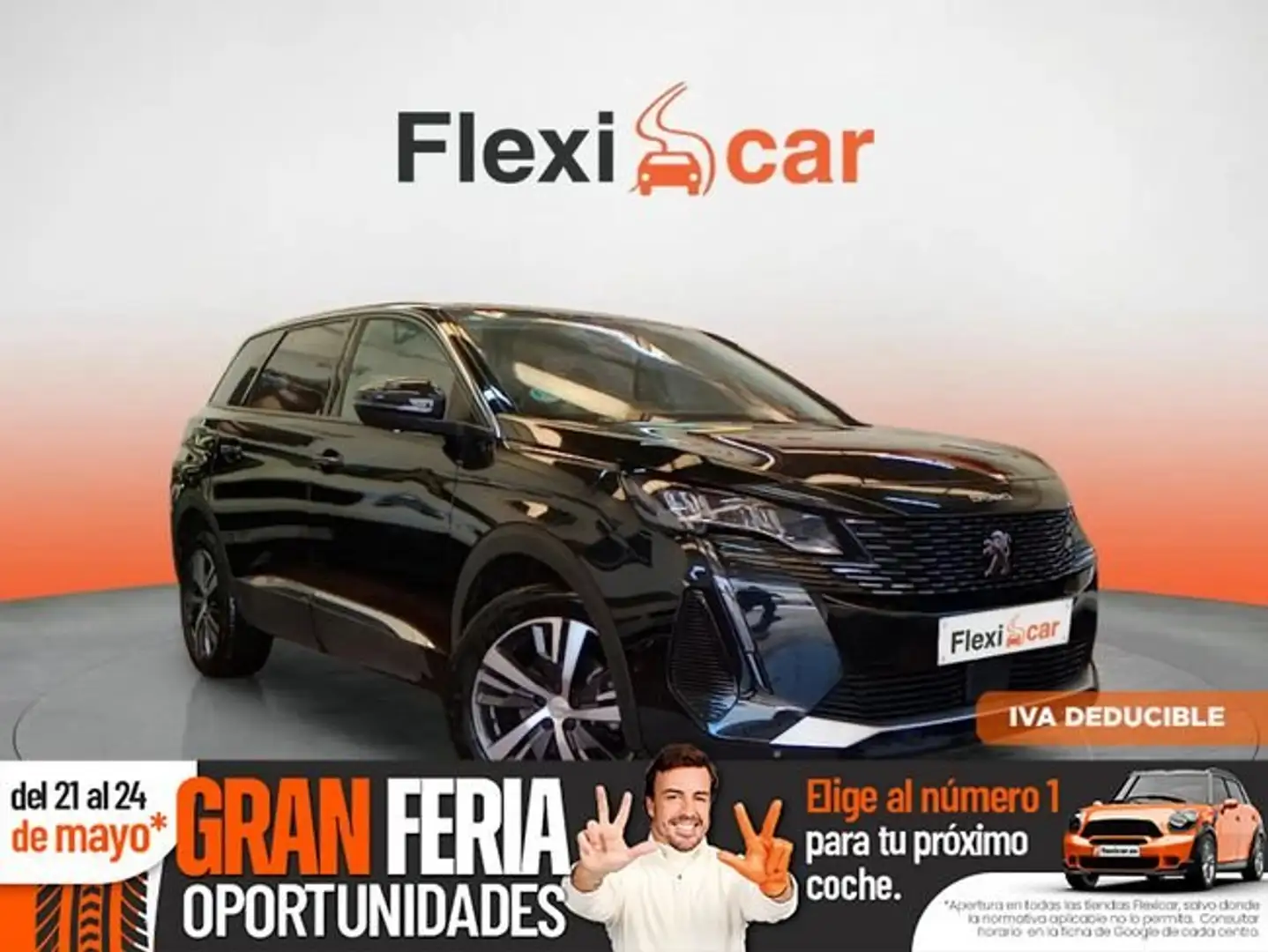 Peugeot 5008 1.2 PureTech S&S Allure 7 pl. 130 Negro - 1