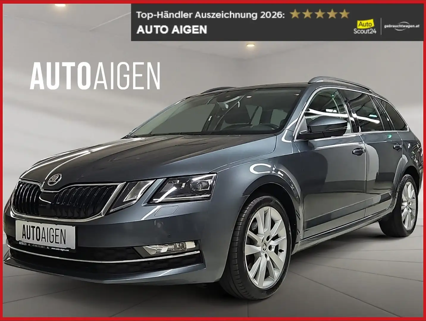Skoda Octavia * ALLRAD * 1. BESITZ * AHK * KAMERA * VIRTUAL * Grau - 1