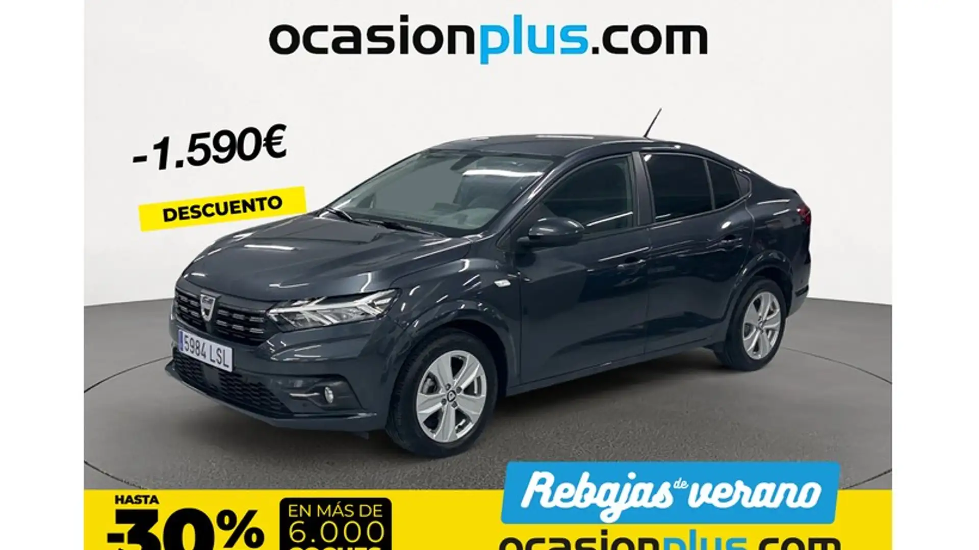 Dacia Logan 1.0 ECO-G Comfort Gris - 1