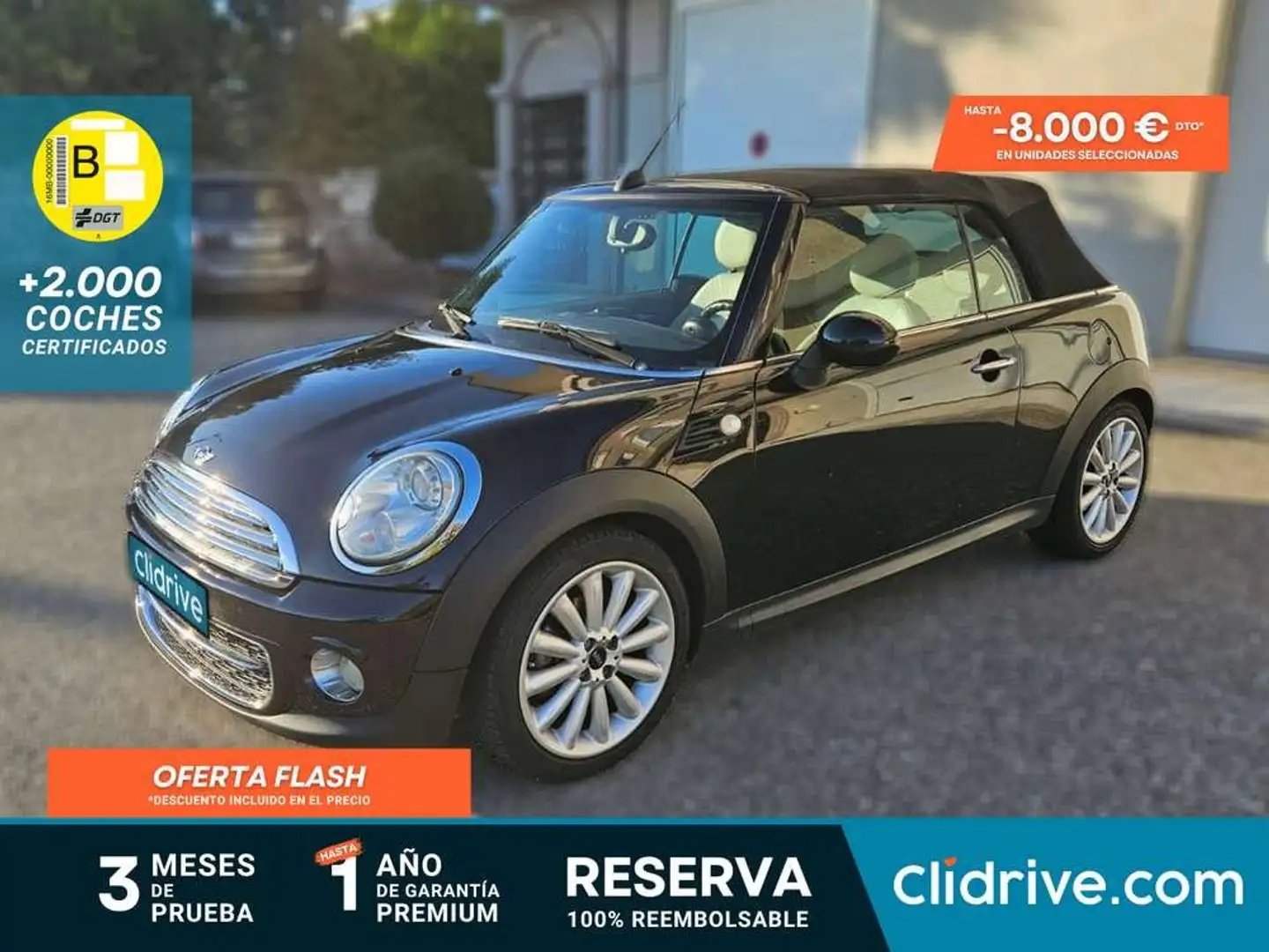 MINI Cooper D Cabrio Negru - 1