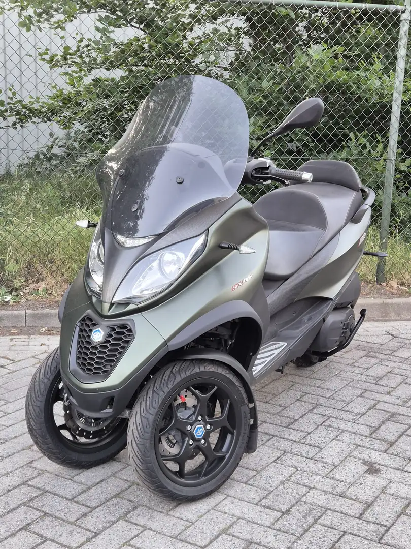 Piaggio MP3 500 IT HPE akrapovic zgan Groen - 1