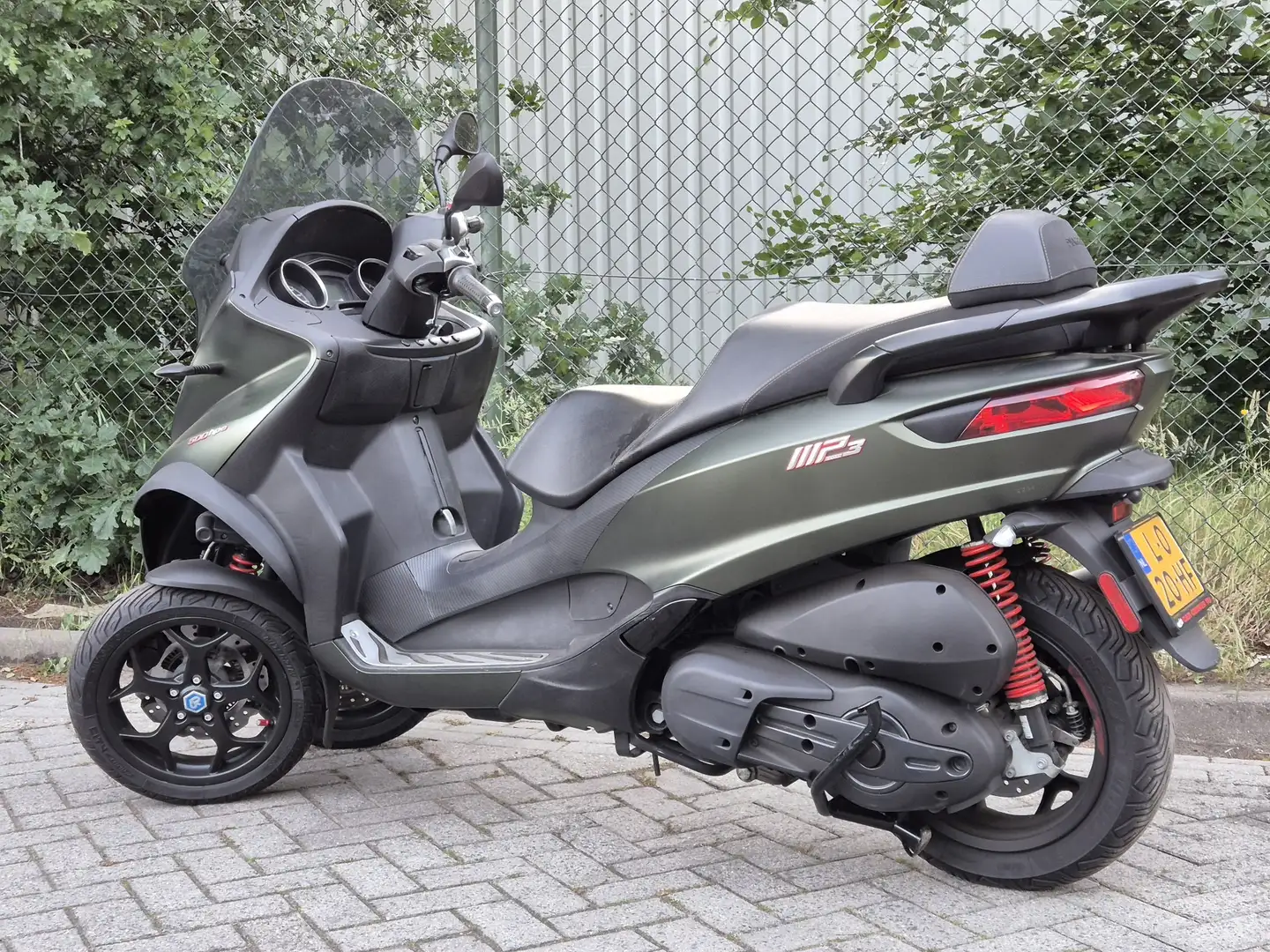 Piaggio MP3 500 IT HPE akrapovic zgan Groen - 2