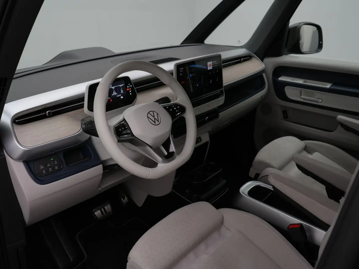 Volkswagen ID. Buzz Pro 77kWh 204 pk | Trekhaak | Geheugen-/massagesto Grijs - 2