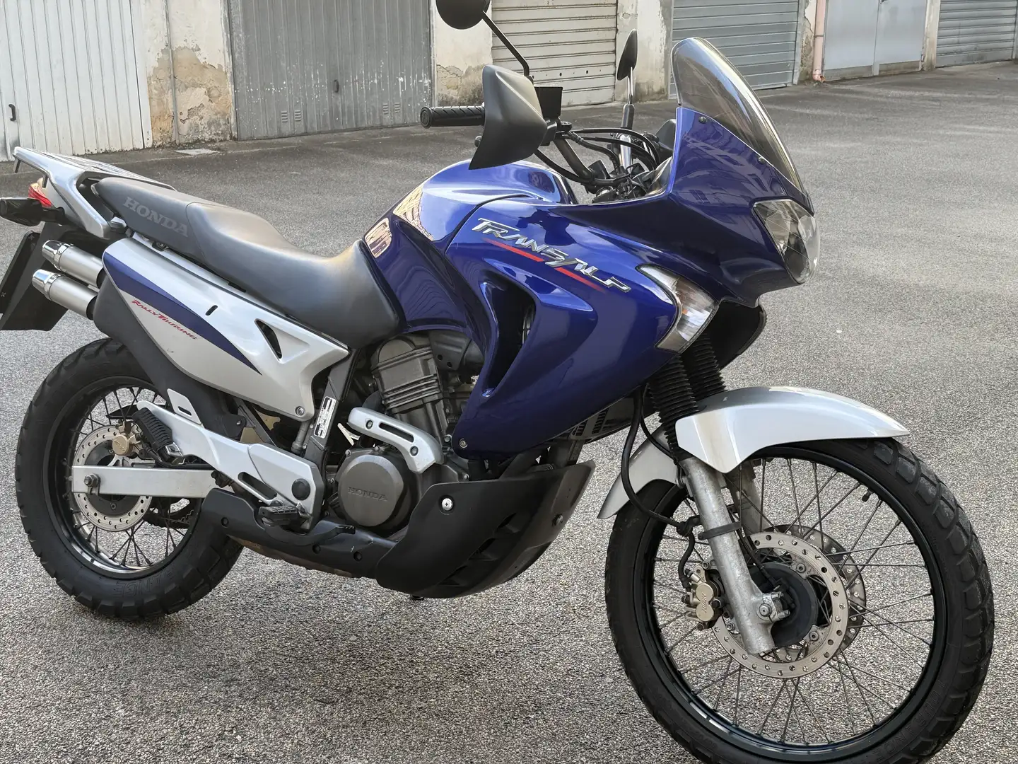 Honda XL 650 Enduro Azul - 1