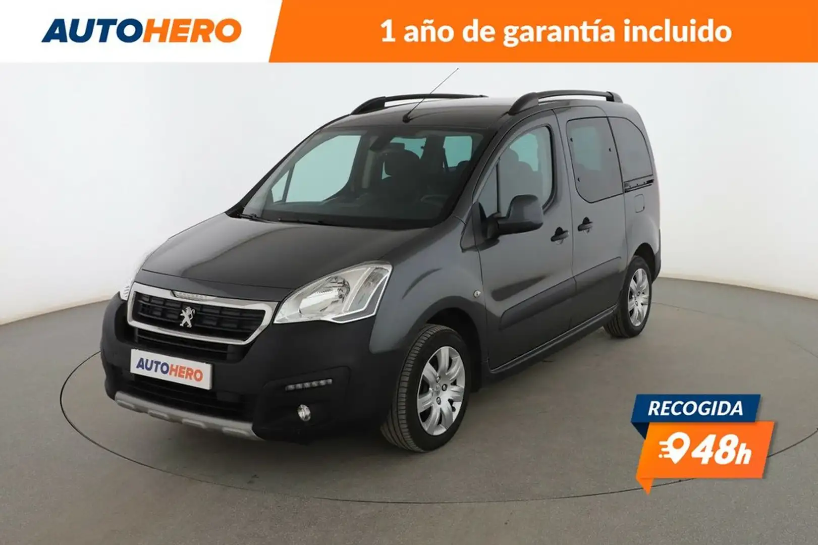 Peugeot Partner 1.6 Blue-HDi Outdoor Gris - 1