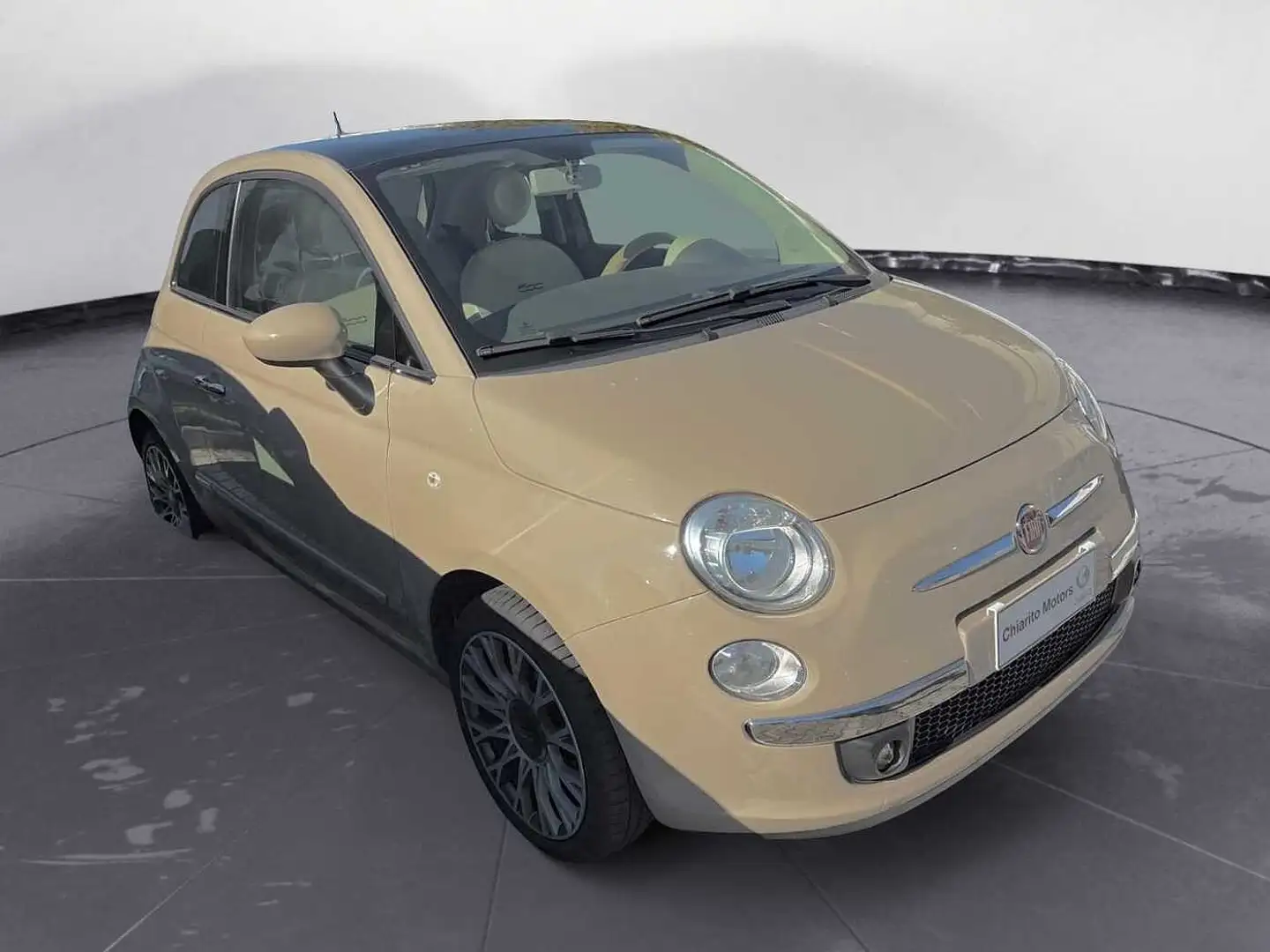 Fiat 500 1.2 Lounge Beige - 1