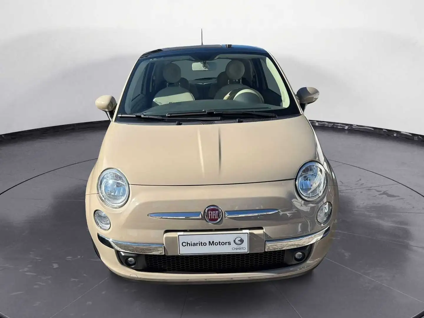 Fiat 500 1.2 Lounge Beige - 2