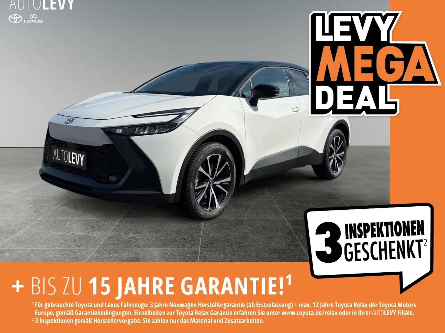 Toyota C-HR 2.0 Plug-In Team D Allwetter+SitzHeiz.+PDC Schwarz - 1