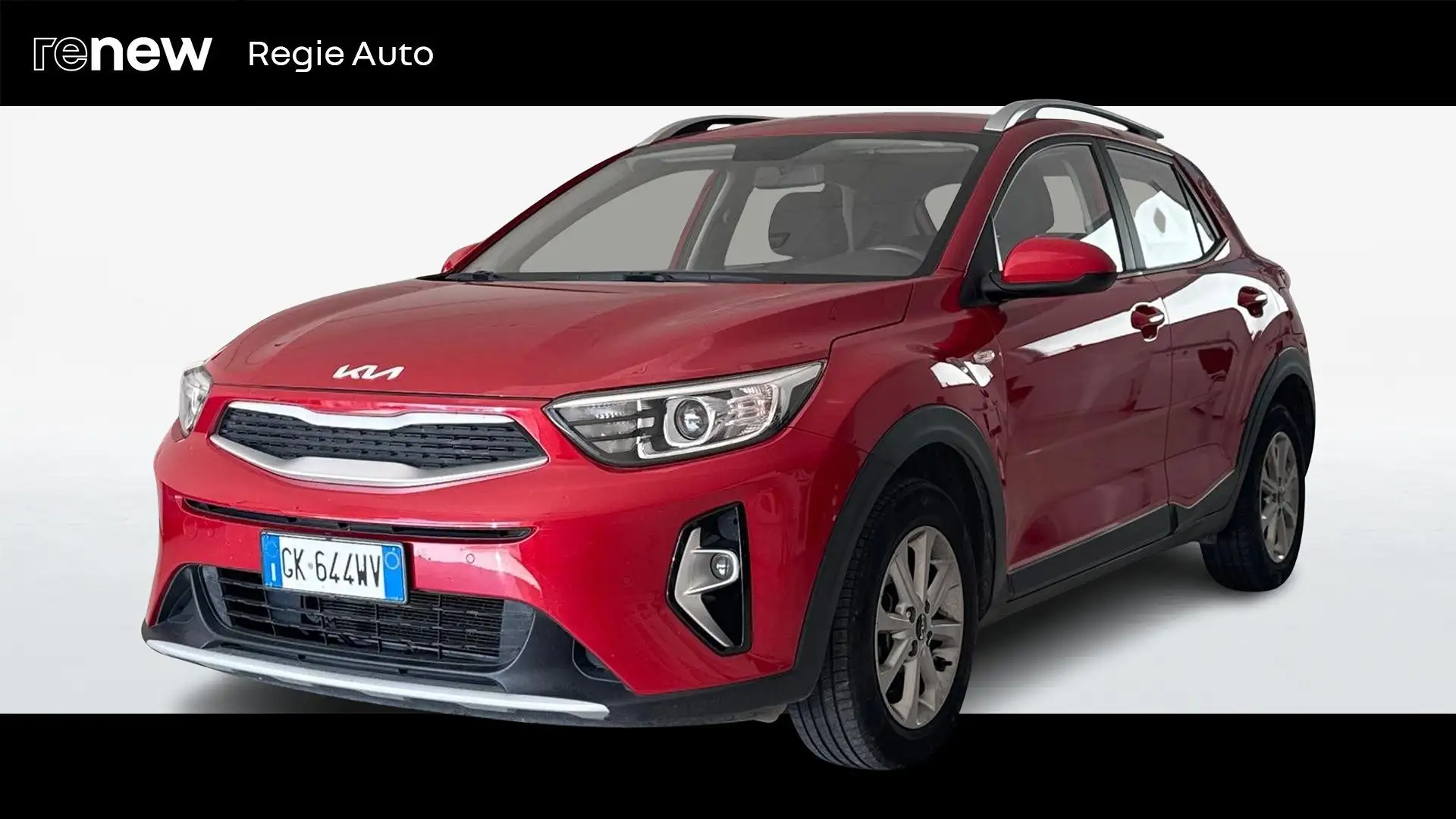 Kia Stonic 1.2 DPI STYLE GPL 82CV Rood - 1