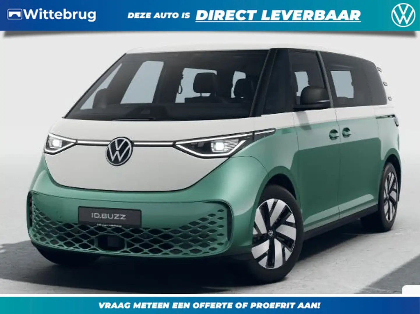 Volkswagen ID. Buzz Pro 86 kWh LWB 7p. Vert - 1