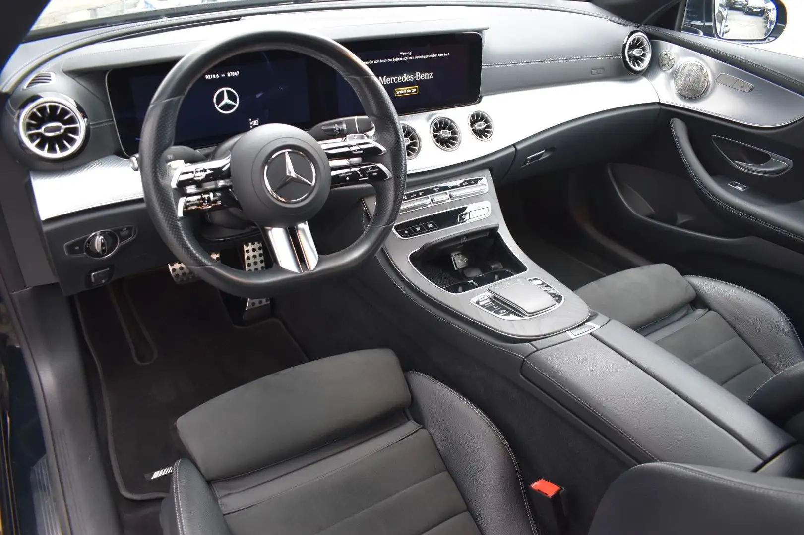 Mercedes-Benz E 300 COUPE AMG LINE*BURMESTER*360°KAMERA*HEADup Yeşil - 2