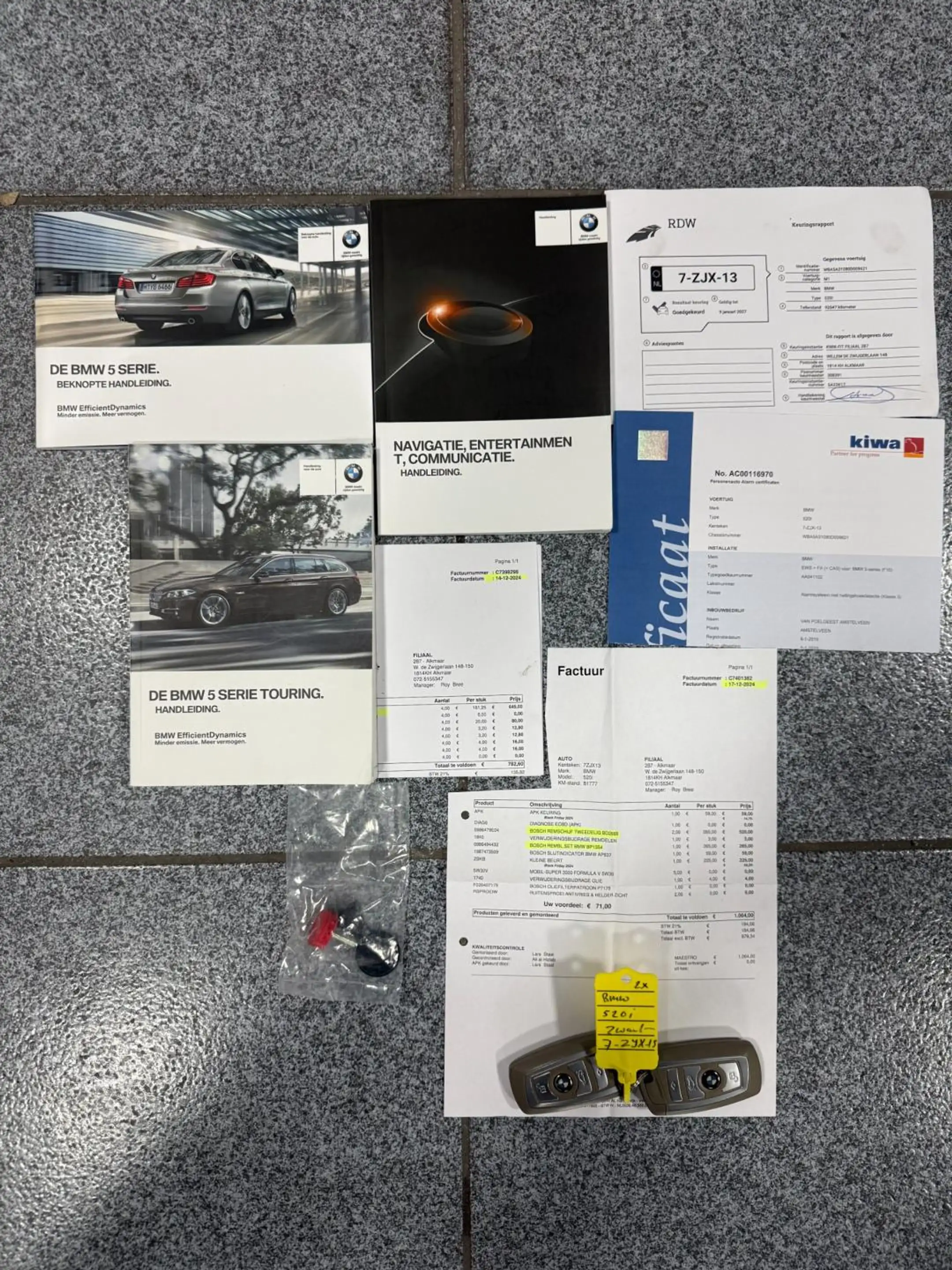 BMW 520 5-serie 520i Sedan Modern Navigatie vol leder NL A — photo 7