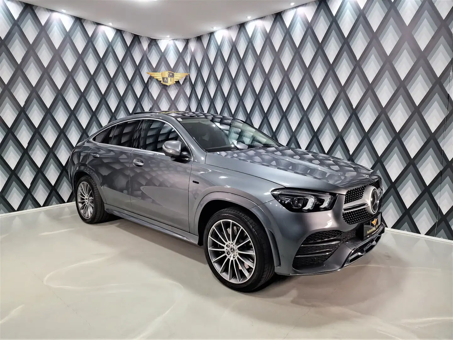 Mercedes-Benz GLE 350 GLE 350 de Coupe 4MATIC // AMG PAKET // AHK //PANO Grijs - 1