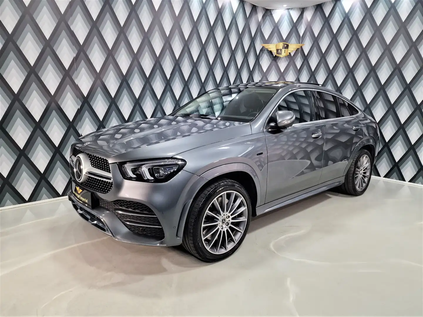 Mercedes-Benz GLE 350 GLE 350 de Coupe 4MATIC // AMG PAKET // AHK //PANO Grijs - 2