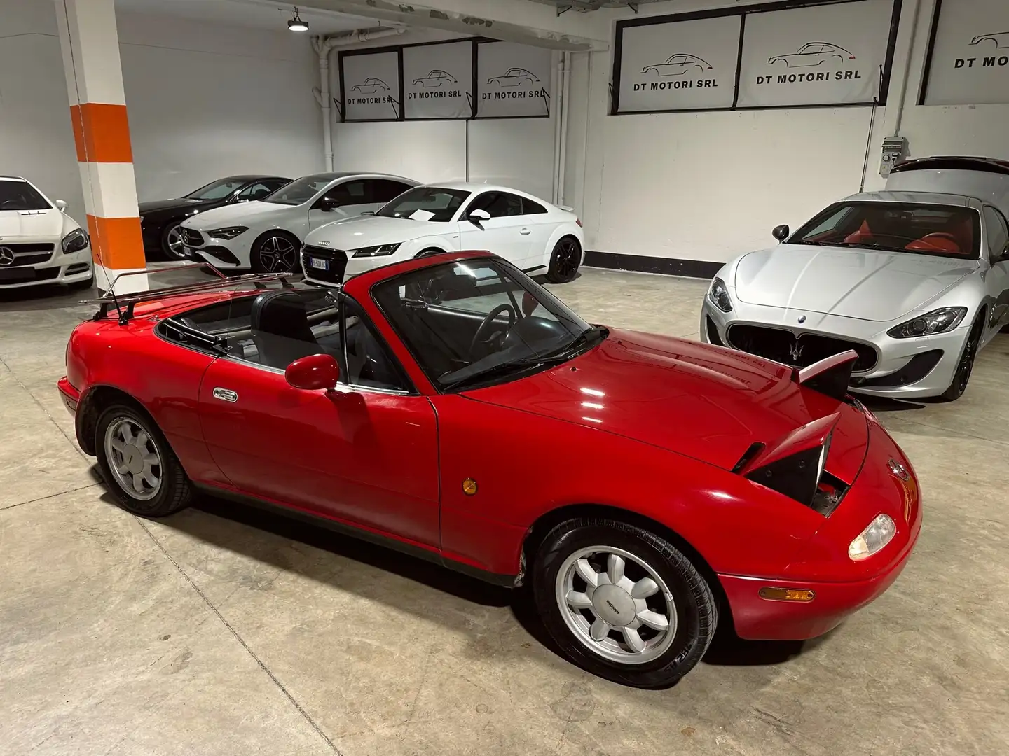 Mazda MX-5 MIATA NA-UNICOPROP-HARD TOP-ASI Rosso - 1