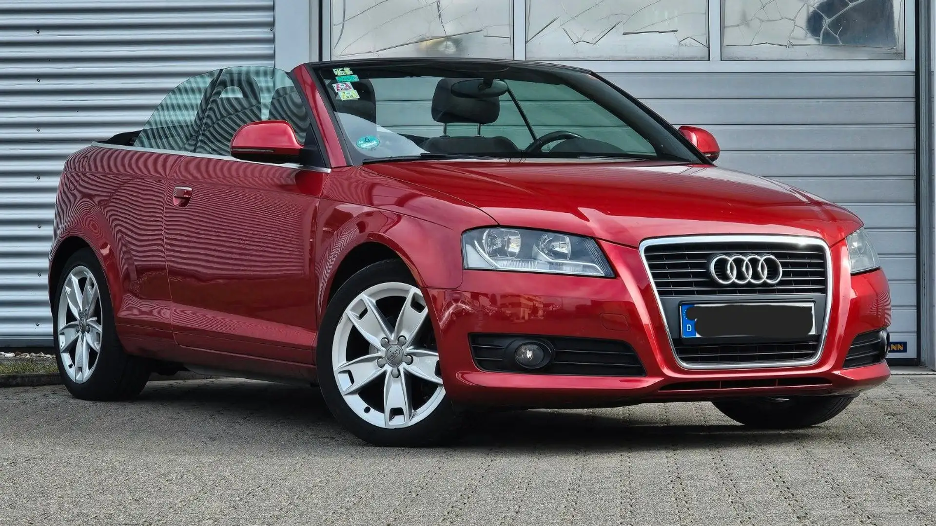 Audi A3 Cabriolet Ambition Klima  1te Hd Rot - 1