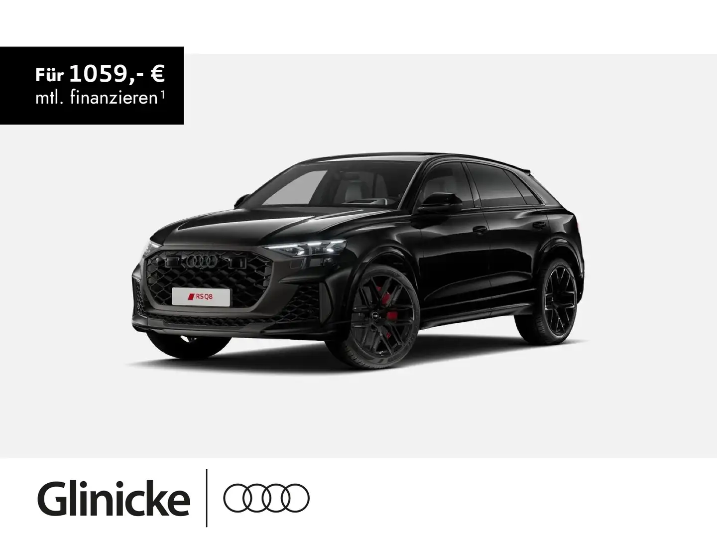 Audi RS Q8 performance 305KMH+CARBON+AHK+PANO+STANDH Schwarz - 1