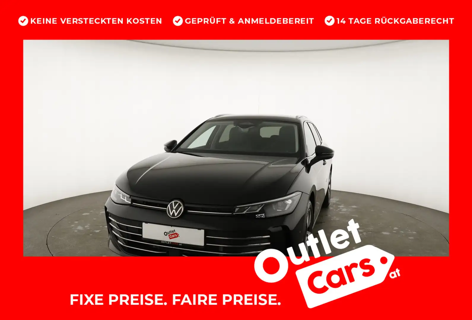 Volkswagen Passat Variant Business eTSI DSG Schwarz - 1