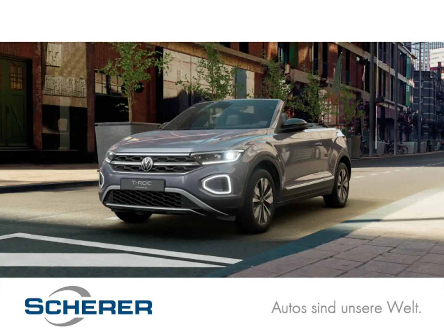 Volkswagen T-Roc T-Roc Cabriolet GOAL 1.5 l TSI O Grau - 1