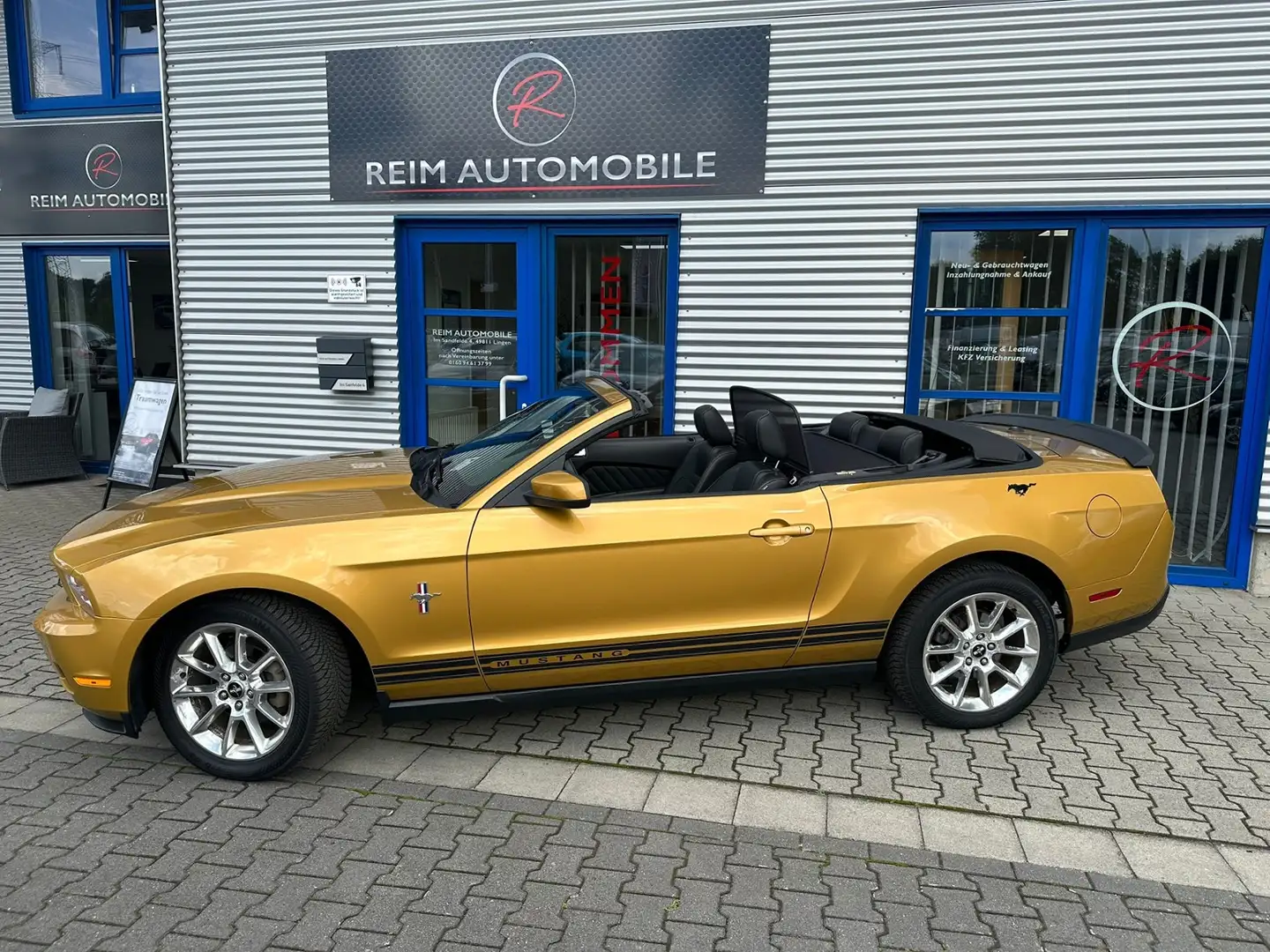 Ford Mustang 4.0 *LEDER*TOP*KLIMA*LM-FELGEN*CABRIO*USA-MODEL* Yellow - 2
